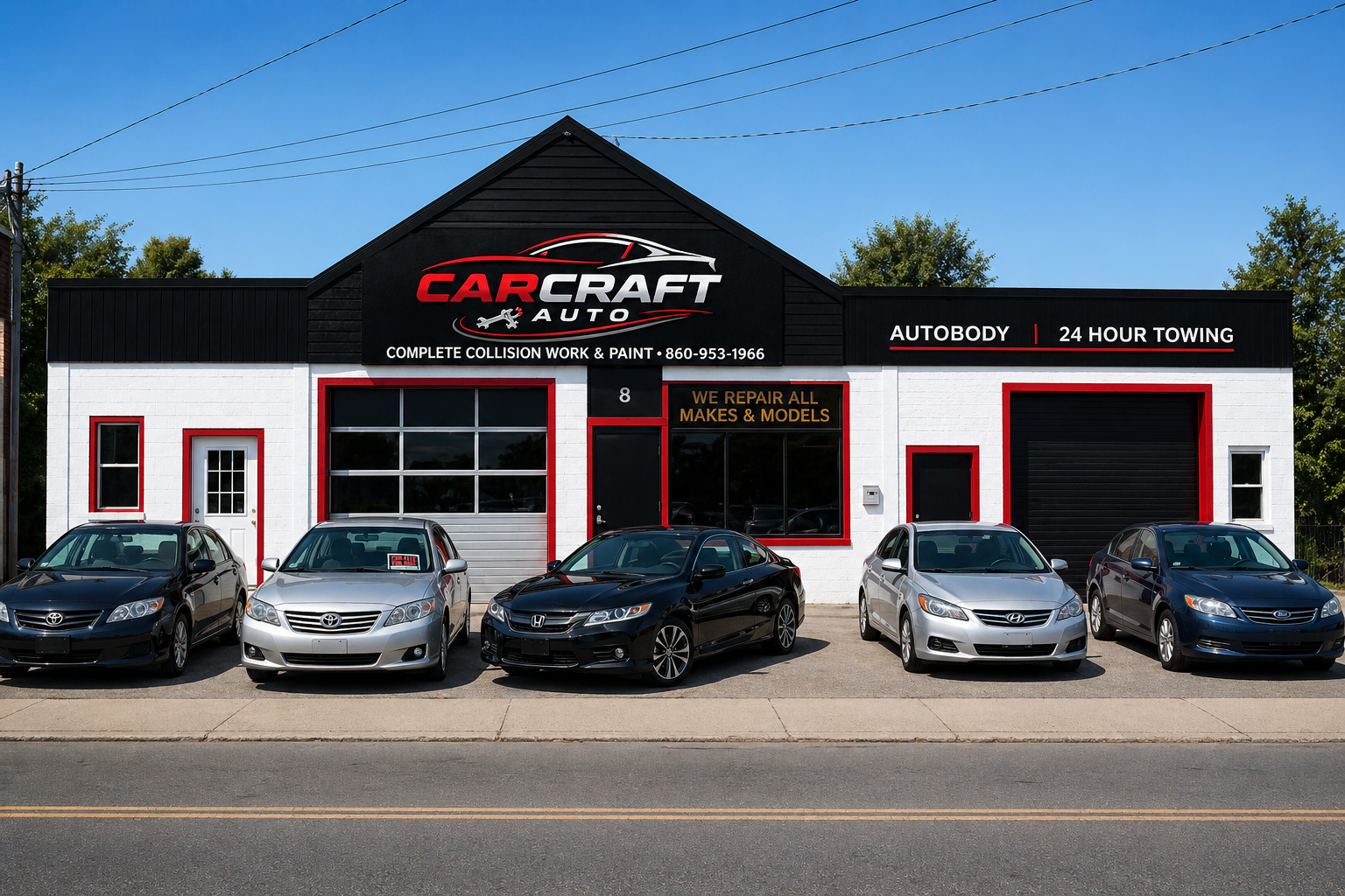 Audi restored by Car Craft Auto Body & Towing